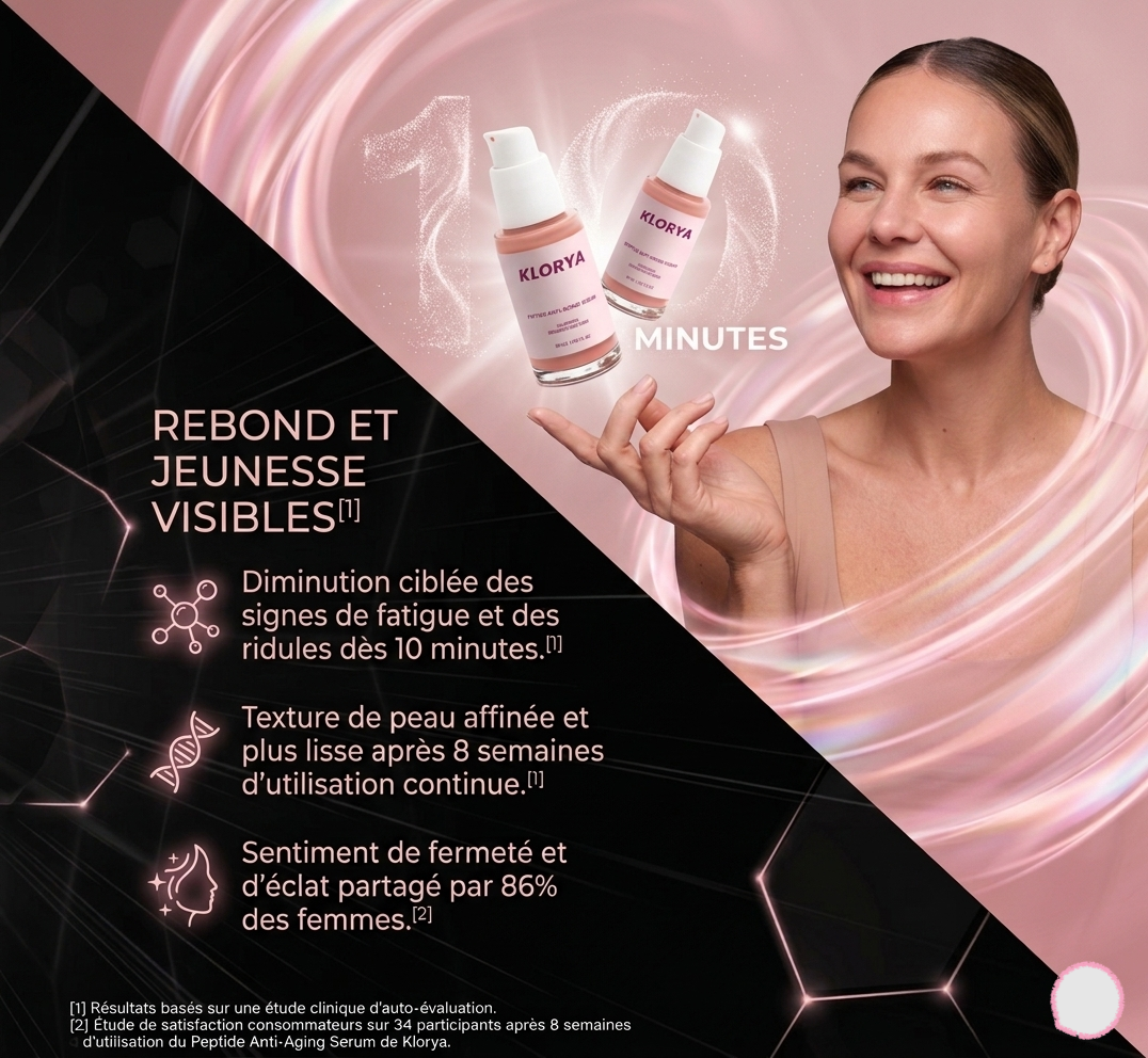 Sérum Anti-Âge aux Peptides | KLORYA